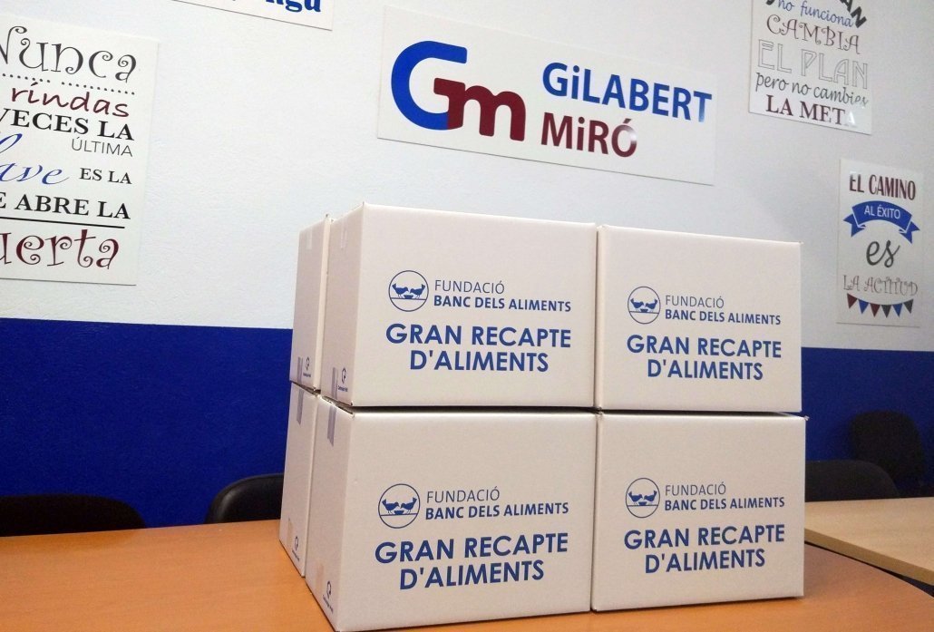 Gilabert Miró amb el Gran Recapte 2018 | 2023 Gilabert Miró amb el Gran Recapte 2018 | 2023